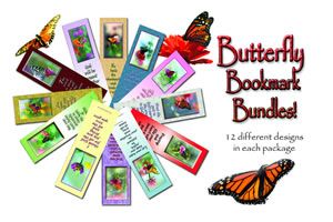 Palanca Bookmark Bundle - Butterflies #PBB-0732